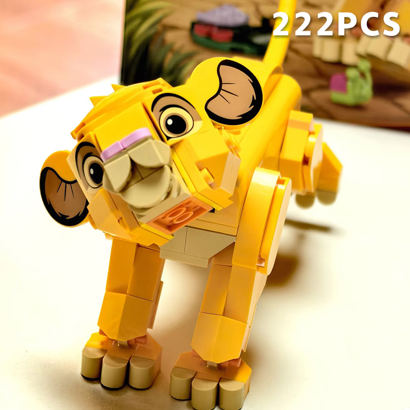 Lego Set Technic - 2026 Yeni Gelen DIY Karikatür Aslan