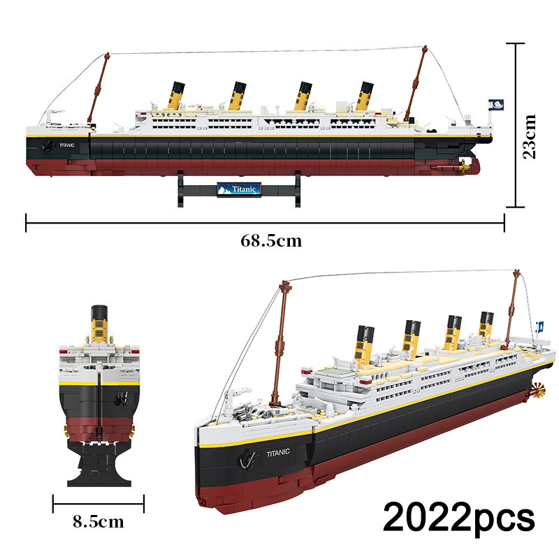 Lego Set City - Yaratıcı Fikirler Titanic Modeli Yaratıcı Lüks