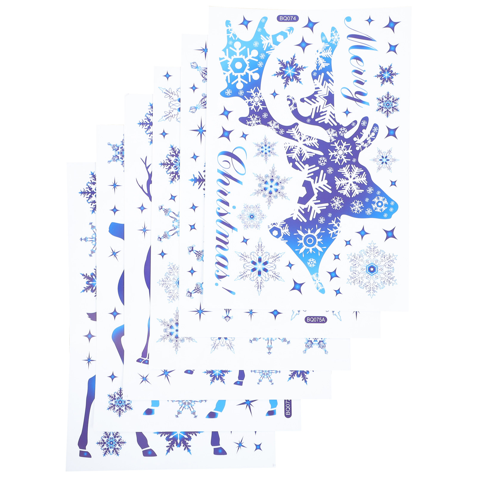 Snowflake Window Decal - 6 Yaprak Kar Tanesi Pencere Çıkartmaları