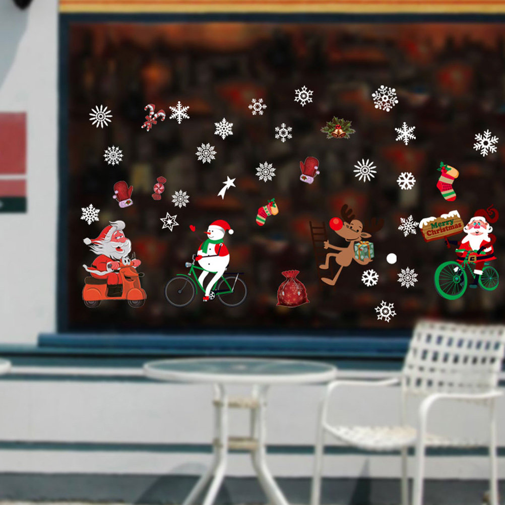 Pencere Kış Çıkartması Sahne T - Snowflake Window Decal incelemesi ve fiyatı