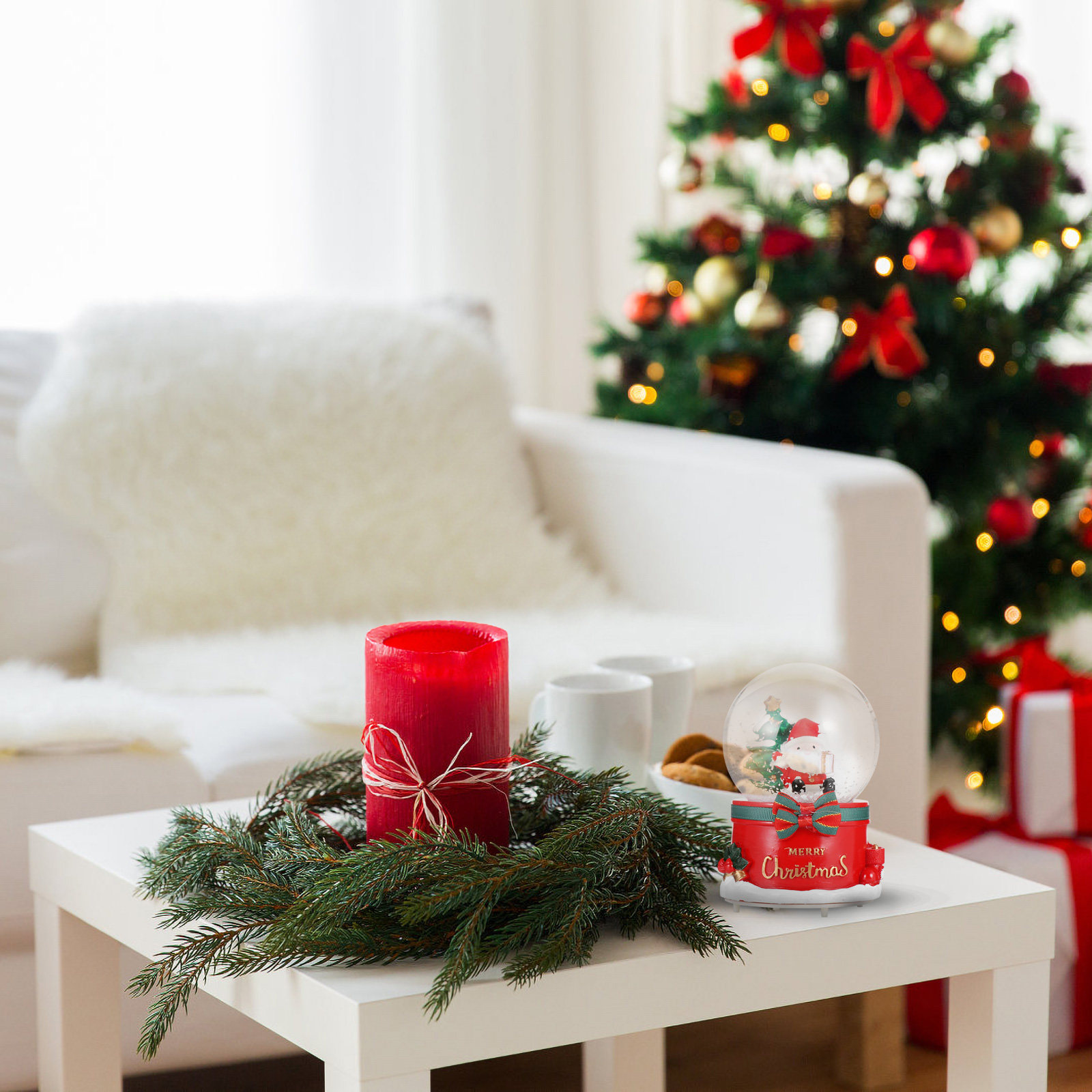 Noel Baba Kristal Küre Müzik K - Snow Globe Musical incelemesi ve fiyatı