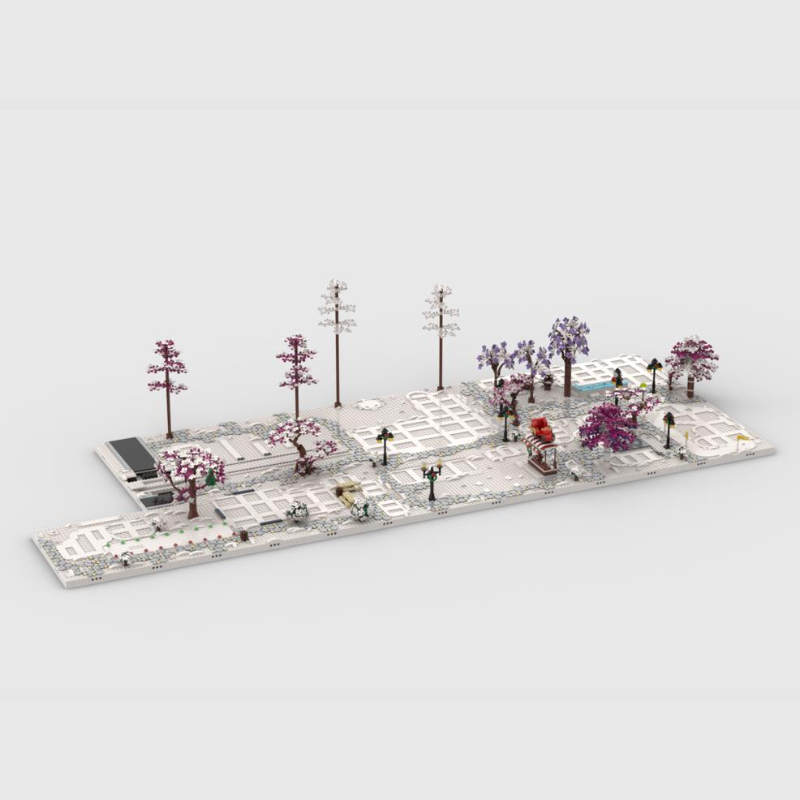 Kış Köyü Sergi Tabanı set 1032 - Lego Set Creator incelemesi ve fiyatı