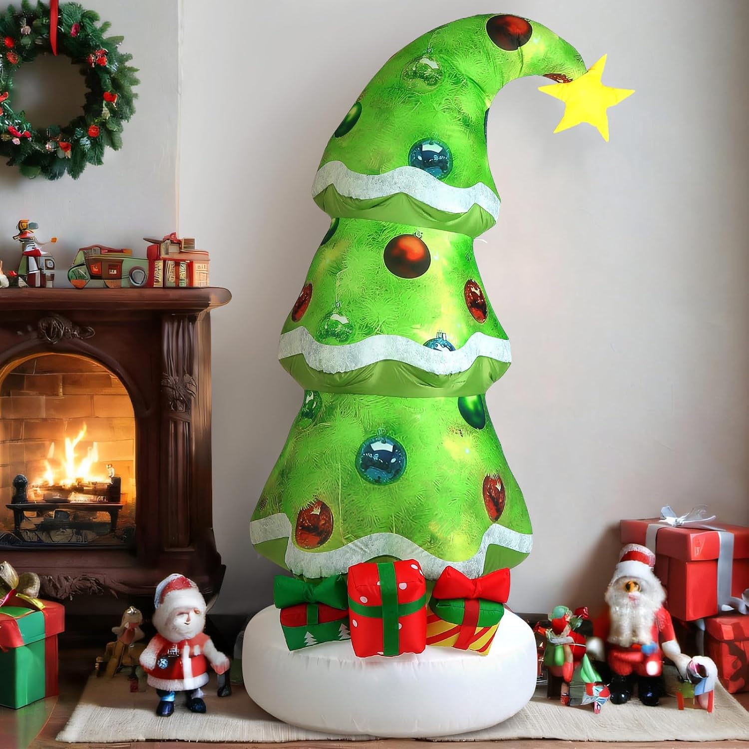 6.9ft Noel Dış Mekan Şişme Süs - Christmas Lights Outdoor incelemesi ve fiyatı