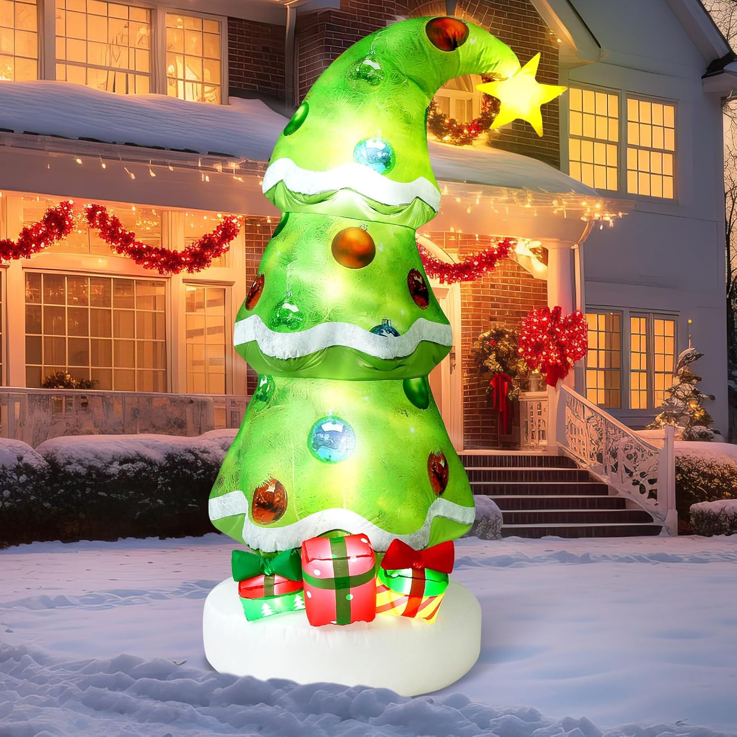6.9ft Noel Dış Mekan Şişme Süs - Christmas Lights Outdoor incelemesi ve fiyatı