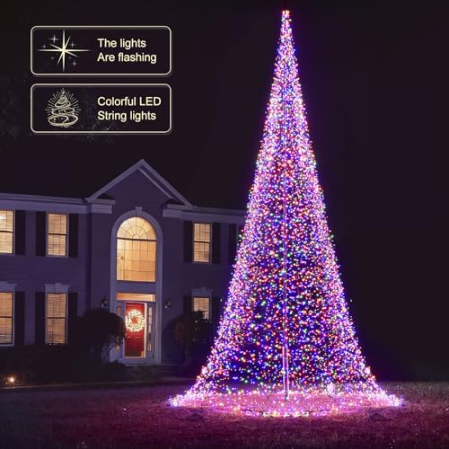 Dış Mekan Bayrak Direği LED No - Christmas Lights Outdoor incelemesi ve fiyatı
