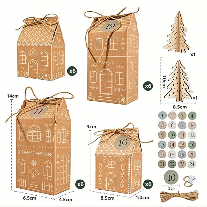 Noel Hediye Kutuları Advent Ta - Advent Calendar Gift incelemesi ve fiyatı